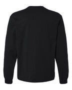 BELLA + CANVAS 4651, T-Shirts - Long Sleeve, Black