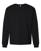 BELLA + CANVAS 4651, T-Shirts - Long Sleeve, Black