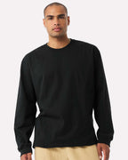 BELLA + CANVAS 4651, T-Shirts - Long Sleeve, Black