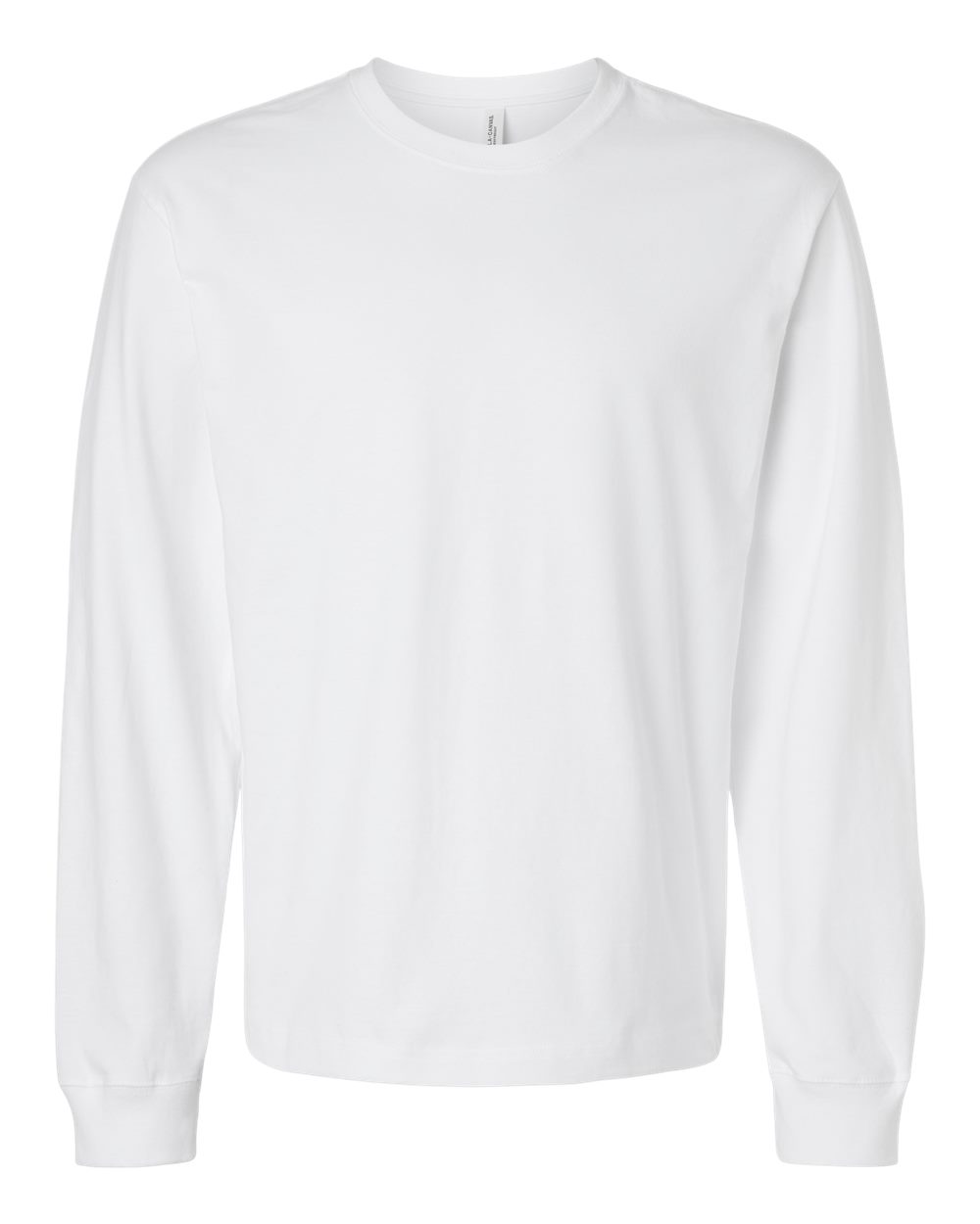 BELLA + CANVAS 4651, T-Shirts - Long Sleeve, White