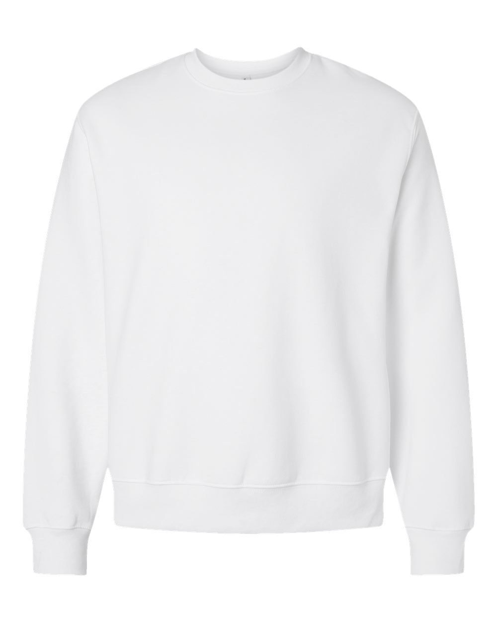BELLA + CANVAS 4711, Fleece - Premium - Crew, White