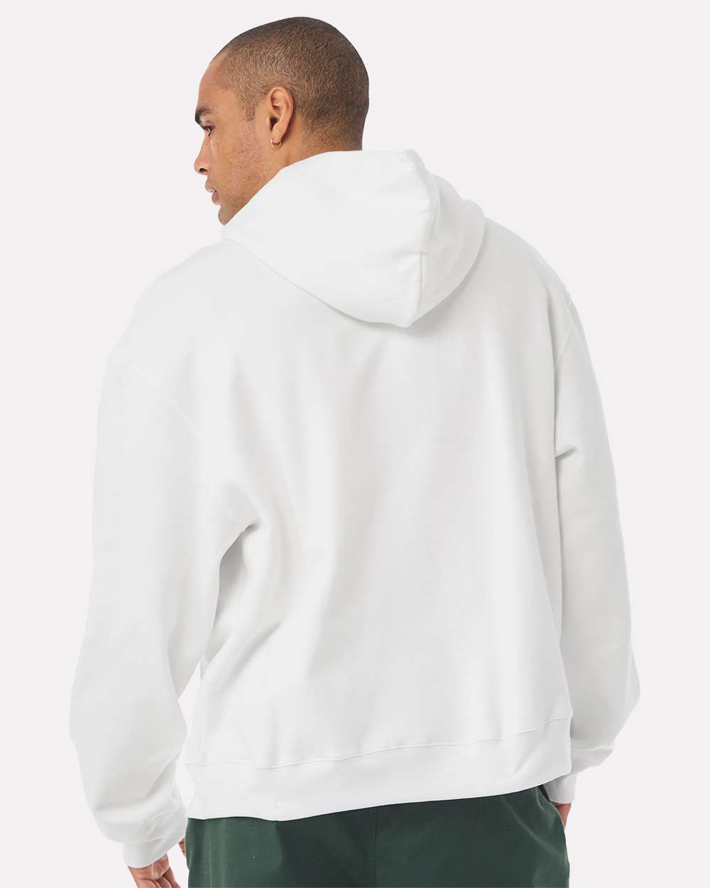 BELLA + CANVAS 4719, Fleece - Premium - Hood, White