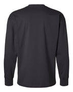 Next Level 7211, T-Shirts - Long Sleeve, Graphite Black