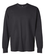 Next Level 7211, T-Shirts - Long Sleeve, Graphite Black