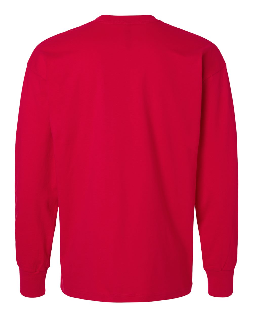 Next Level 7211, T-Shirts - Long Sleeve, Red