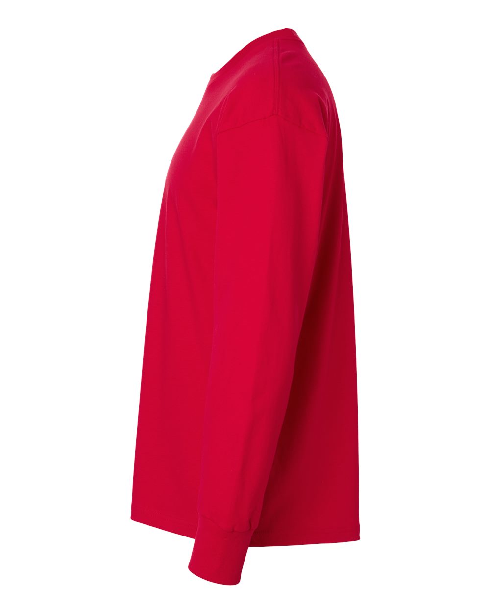 Next Level 7211, T-Shirts - Long Sleeve, Red