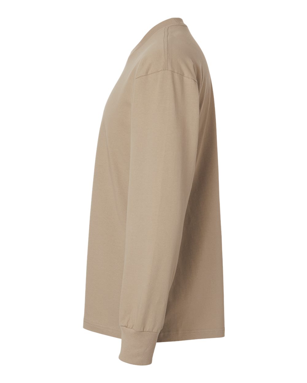 Next Level 7211, T-Shirts - Long Sleeve, Tan