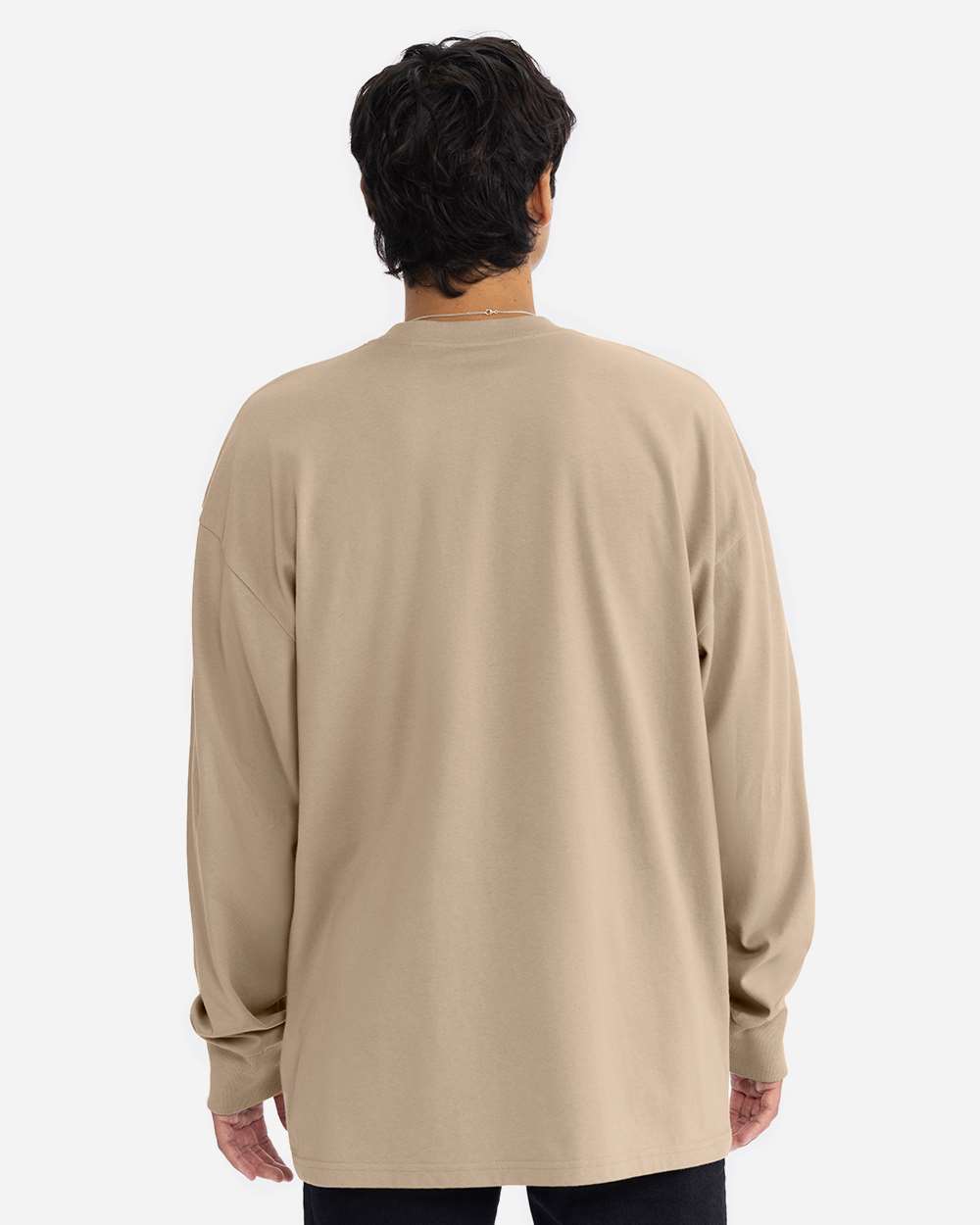 Next Level 7211, T-Shirts - Long Sleeve, Tan