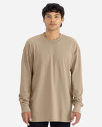 Next Level 7211, T-Shirts - Long Sleeve, Tan