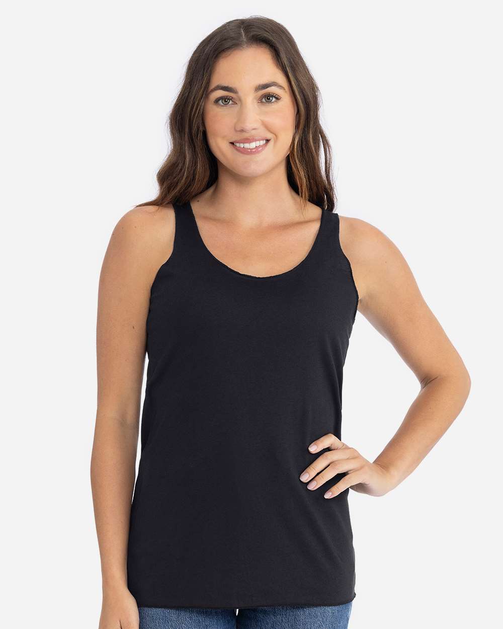 Next Level 6733, T-Shirts - Premium, Black