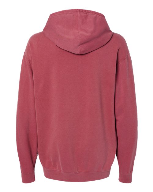 Comfort Colors 1467, Unisex Garment-dyed Lightweight Hooded Sweatshirt, Crimson