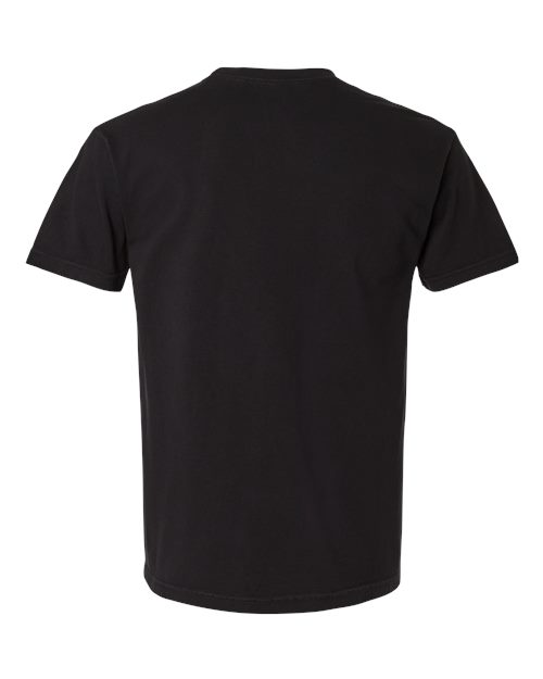 American Apparel 1301GD, Unisex Heavyweight Cotton Garment-dyed Tee, True Black