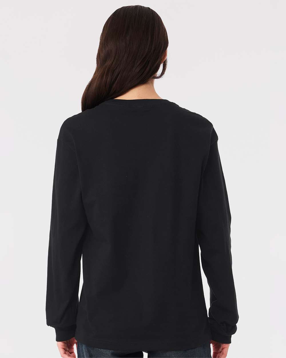 BELLA + CANVAS 3511, T-Shirts - Long Sleeve, Vintage Black