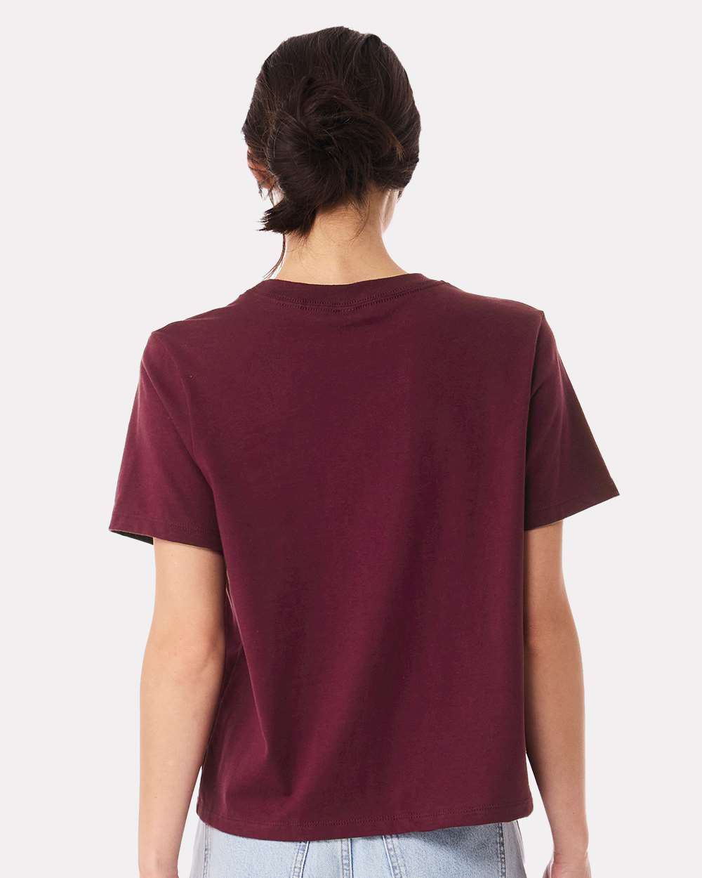 BELLA + CANVAS 6110, T-Shirts - Premium, Maroon