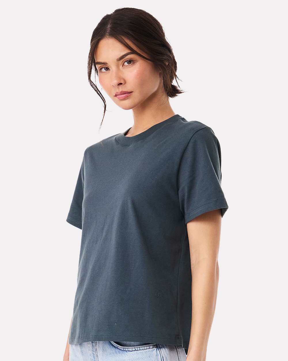 BELLA + CANVAS 6110, T-Shirts - Premium, Vintage Navy