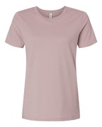 BELLA + CANVAS 6400, T-Shirts - Premium, Pink Gravel
