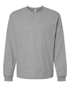 BELLA + CANVAS 4651, T-Shirts - Long Sleeve, Athletic Heather