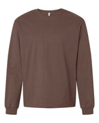 BELLA + CANVAS 4651, T-Shirts - Long Sleeve, Cocoa
