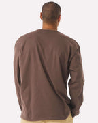 BELLA + CANVAS 4651, T-Shirts - Long Sleeve, Cocoa