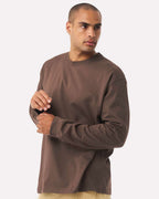 BELLA + CANVAS 4651, T-Shirts - Long Sleeve, Cocoa