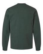 BELLA + CANVAS 4651, T-Shirts - Long Sleeve, Hunter Green