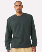 BELLA + CANVAS 4651, T-Shirts - Long Sleeve, Hunter Green