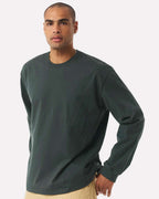 BELLA + CANVAS 4651, T-Shirts - Long Sleeve, Hunter Green
