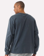 BELLA + CANVAS 4651, T-Shirts - Long Sleeve, Vintage Navy
