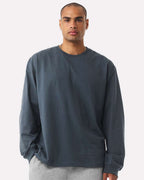 BELLA + CANVAS 4651, T-Shirts - Long Sleeve, Vintage Navy
