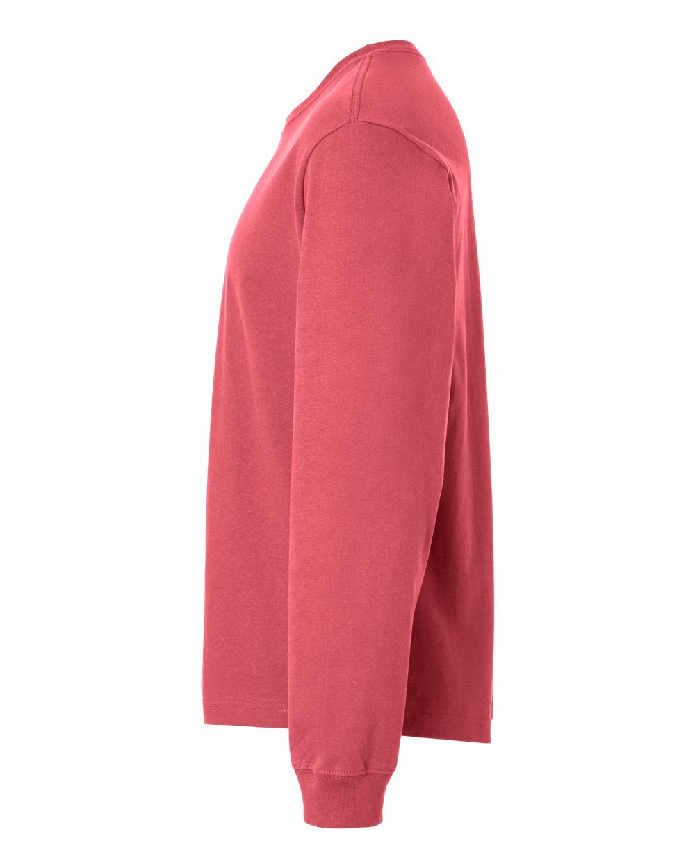 BELLA + CANVAS 4651, T-Shirts - Long Sleeve, Vintage Red