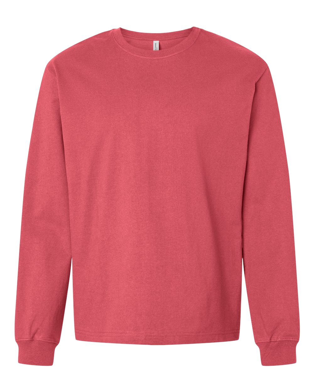 BELLA + CANVAS 4651, T-Shirts - Long Sleeve, Vintage Red