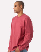 BELLA + CANVAS 4651, T-Shirts - Long Sleeve, Vintage Red