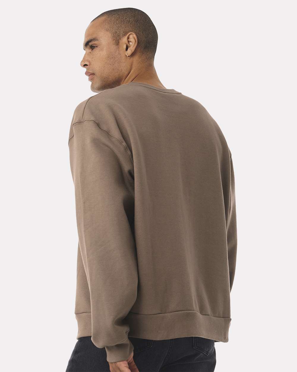BELLA + CANVAS 4711, Fleece - Premium - Crew, Vintage Brown