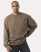 BELLA + CANVAS 4711, Fleece - Premium - Crew, Vintage Brown