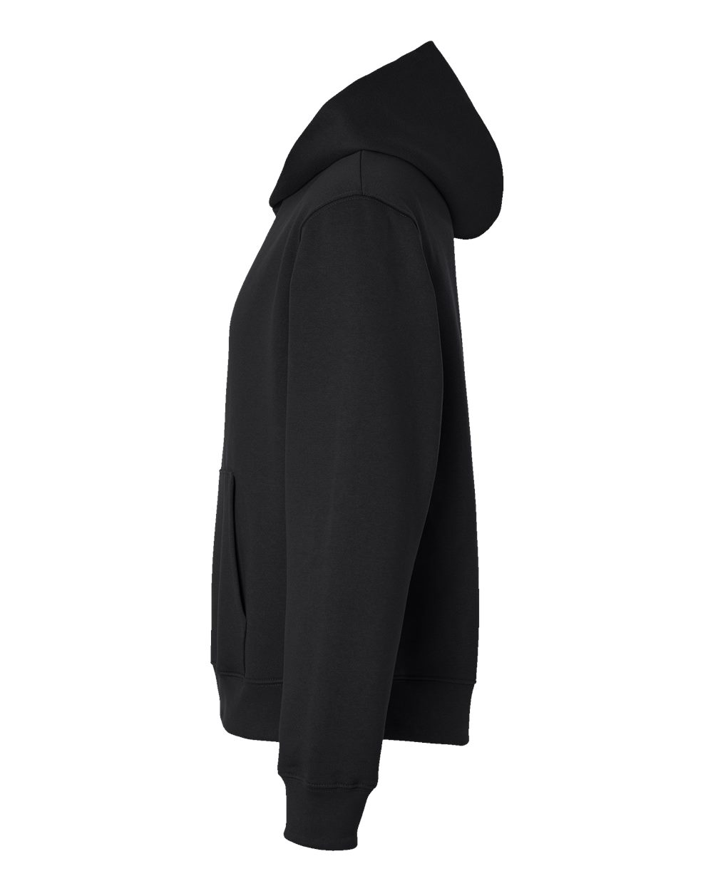BELLA + CANVAS 4719, Fleece - Premium - Hood, Vintage Black