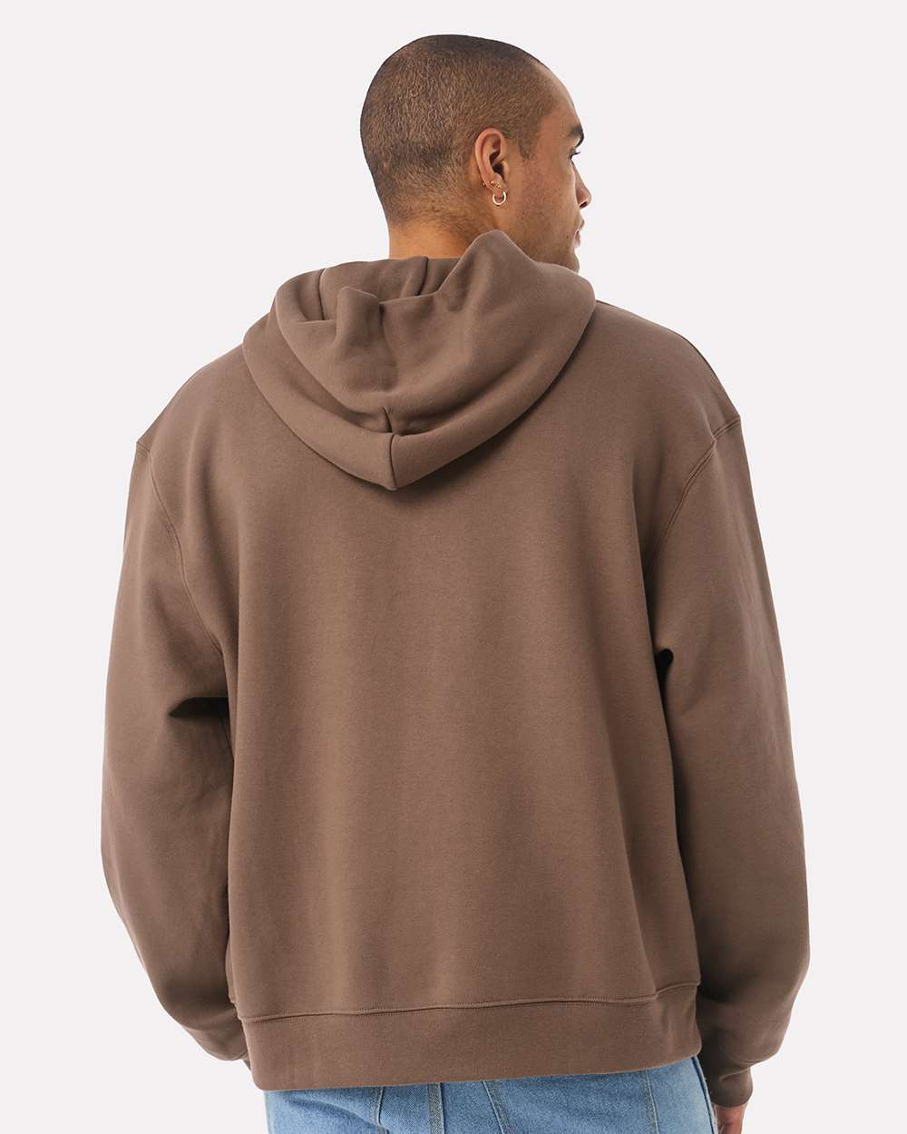 BELLA + CANVAS 4719, Fleece - Premium - Hood, Vintage Brown