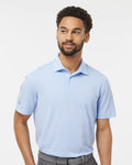 Adidas A590, Men's Blended Polo, Blue Dawn Melange