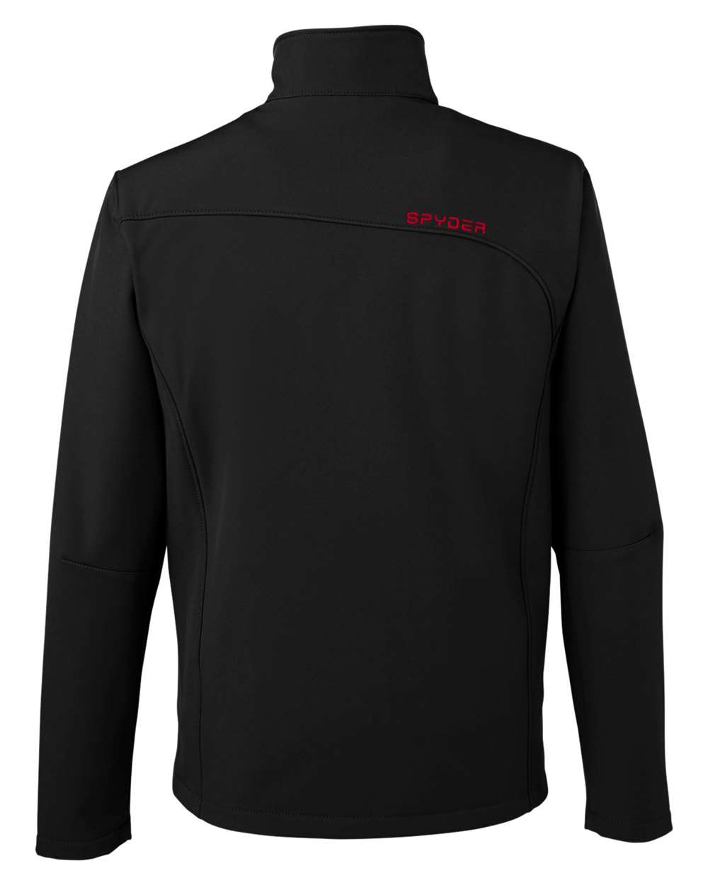 Spyder 187334, Men's Transport Soft Shell Jacket, Black/ Red