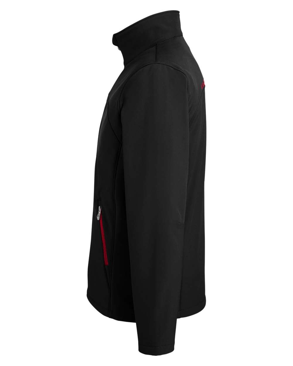Spyder 187334, Men's Transport Soft Shell Jacket, Black/ Red