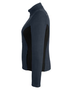 Spyder 187335, Women's Constant Full-zip Sweater Fleece Jacket, Frontier/ Black/ White