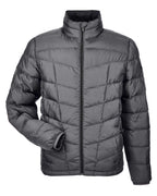 Spyder 187333, Men's Pelmo Insulated Puffer Jacket, Polar/ Black