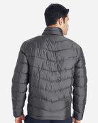 Spyder 187333, Men's Pelmo Insulated Puffer Jacket, Polar/ Black
