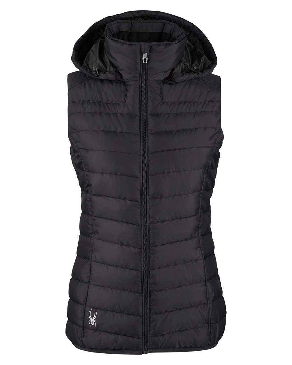 Spyder S16641, Women's Supreme Puffer Vest, Black