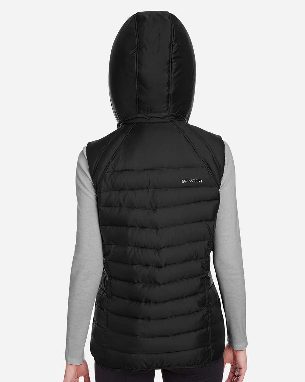Spyder S16641, Women's Supreme Puffer Vest, Black