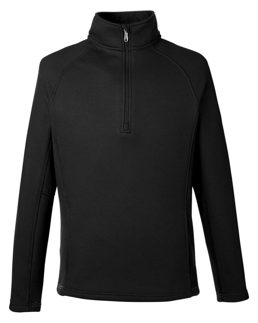 Spyder S16561, Men's Constant Half-zip Sweater Fleece Pullover, Black