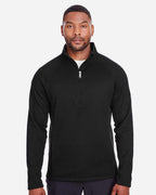 Spyder S16561, Men's Constant Half-zip Sweater Fleece Pullover, Black