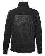 Spyder S17740, Men's Passage Sweater Jacket, Black Powder/ Black