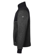 Spyder S17740, Men's Passage Sweater Jacket, Black Powder/ Black