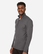 Spyder S17916, Men's Spyre Quarter-zip Pullover, Black Frost