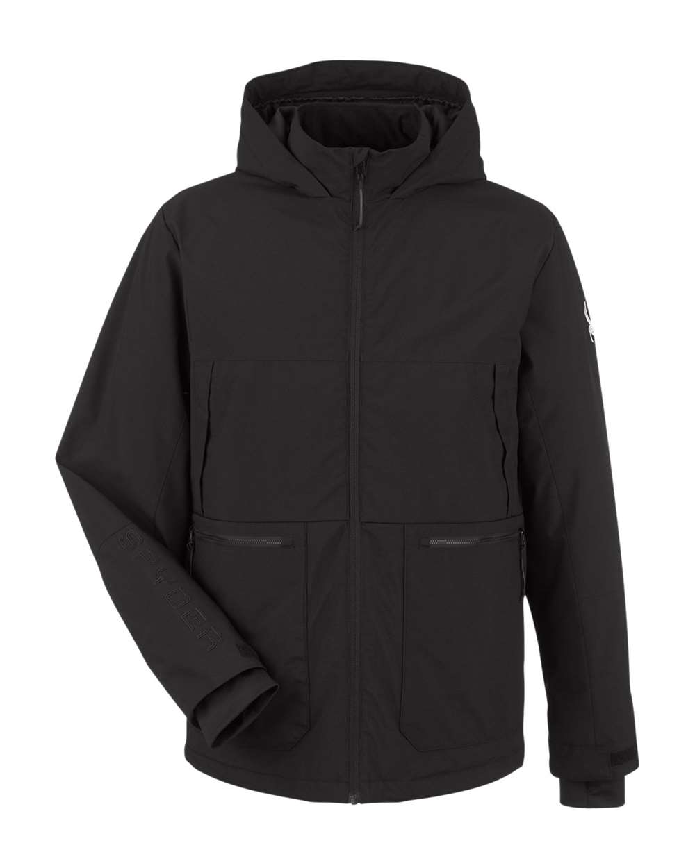Spyder S18074, Men's Convert Insulated Jacket, Black